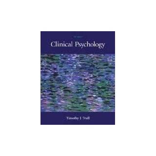 Clinical Psychology (with InfoTrac) 7th (seventh) edition Hardcover 