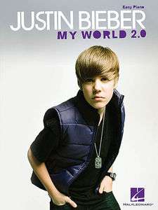 Justin Bieber   My World 2.0   Easy Piano Song Book  