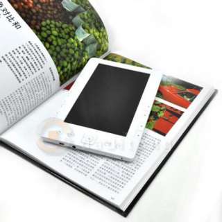 Inch Ebook Reader Video player /5 FM 4GB White  