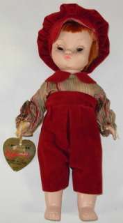 EFFANBEE DOLL WITH ORIGINAL CLOTHES & TAG  