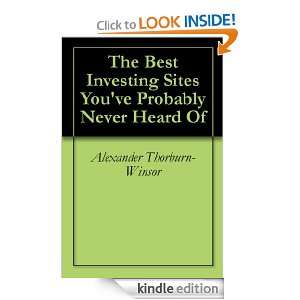   Never Heard Of Alexander Thorburn Winsor  Kindle Store