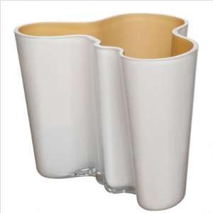  Alvar Aalto Dual Colored Vase Sand   Limited Production 