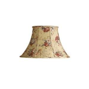 Angelica Bell Clip Shade in Floral Shade Height 11.5