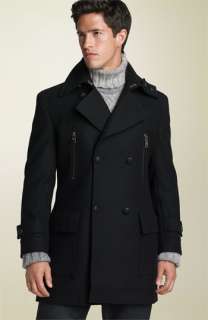 Versace Collection Wool Peacoat  