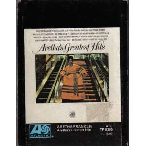  Aretha Franklin Arethas Greatest Hits 8 Track Tape 