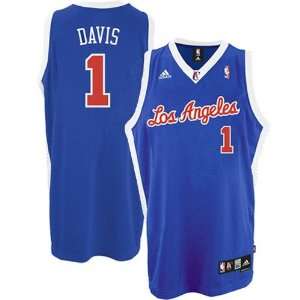 Baron Davis Swingman Jersey   Los Angeles Clippers Jerseys (Blue) XL