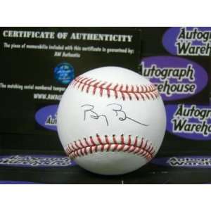  Billy Beane Autographed/Hand Signed Baseball Sports 