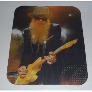  ZZ TOP Billy Gibbons COMPUTER MOUSE PAD 