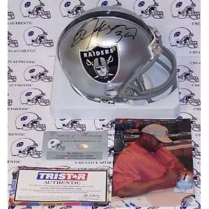 Bo Jackson Autographed Mini Helmet 