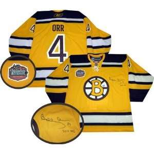 Bobby Orr Signed Jersey Bruins 2010 Winter Classic Dark Replica 