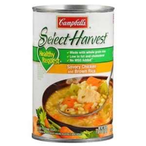 Campbells Select Savory Chicken & Brown Rice Soup 18.6 oz  