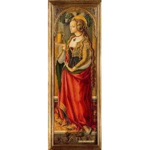  FRAMED oil paintings   Carlo Crivelli   24 x 68 inches 