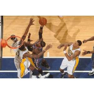  Charlotte Bobcats v Indiana Pacers Stephen Jackson and 