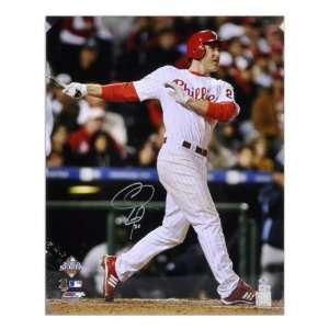 Chase Utley Philadelphia Phillies   2008 World Series   Autographed 