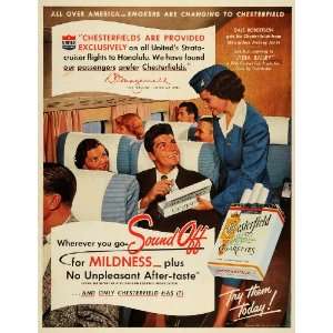   United Airline Dale Robertson   Original Print Ad