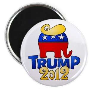 DONALD TRUMP for PRESIDENT Politics 2012 Hair 2.25 inch Fridge Magnet