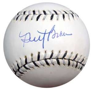  Autographed Dusty Baker Ball   2003 All Star PSA DNA 