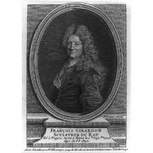  Francois Girardon,1628 1715,French sculptor,born at Troyes 