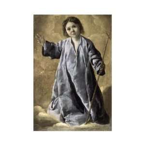  Francisco De Zurbaran   Christ Child Giclee Canvas