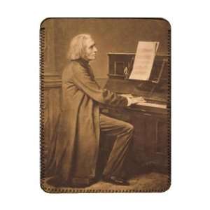 Franz Liszt (1811 86) at the Piano (sepia   iPad Cover (Protective 
