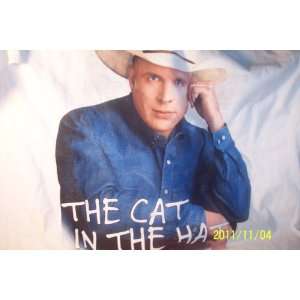 garth brooks white shirt short sleeve/ the cat in the hat