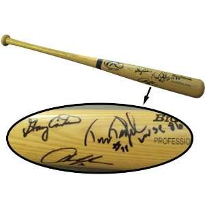  Gary Carter , Tim Teufel and Howard Johnson Autographed 
