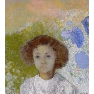   26 inches   Portrait Of Genevieve De Gonet As A Child