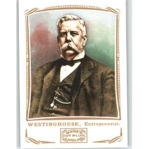  George Westinghouse   Entrepreneur   2009 Topps Mayo 