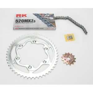  RK Chain and Sprocket Kit w/ Non Gold Chain 3002 028Z 