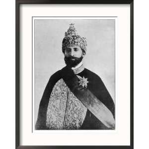 Haile Selassie Emperor of Ethiopia Education Framed Photographic 