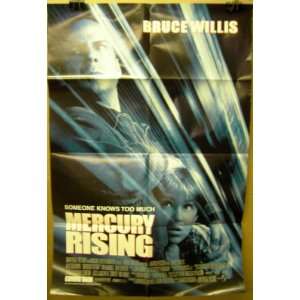  Movie Poster Mercury Rising Bruce Willis Alec Balwin 