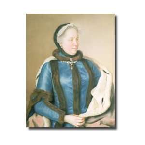  Empress Maria Theresa Of Austria 171780 C1770 Giclee Print 
