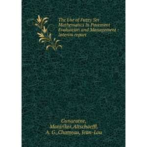    Manjriker,Altschaeffl, A. G.,Chameau, Jean Lou Gunaratne Books