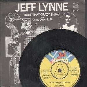   THAT CRAZY THING 7 INCH (7 VINYL 45) UK JET 1977 JEFF LYNNE Music