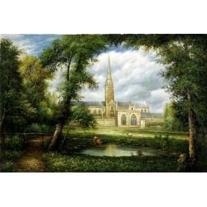  Salisbury Cathedral by John Constable