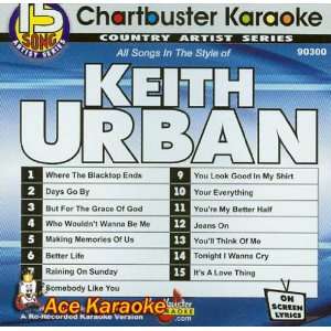    Chartbuster Artist CDG CB90300   Keith Urban 
