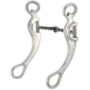  Kelly Silver Star Twisted Sweet Iron Snaffle   Aluminum 
