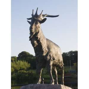 Statue of King Puck, Killorglin, Ring of Kerry, County Kerry, Munster 