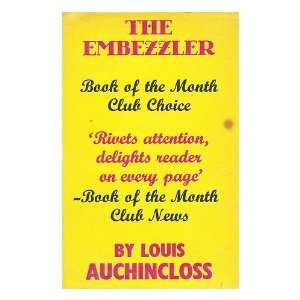  The Embezzler Louis Auchincloss Books