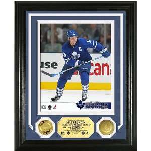 Mats Sundin Photo Mint W/ Two 24Kt Gold Coins