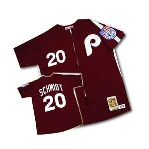   Mike Schmidt Alternate Jersey W/Tour Of Japan Patch By Mitchell & Ness