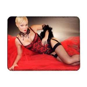  Nell McAndrew January 2002 Model wearing   iPad Cover 