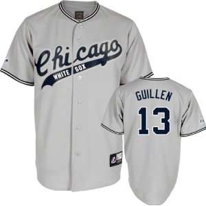 Ozzie Guillen Chicago White Sox Grey Cooperstown Replica Jersey