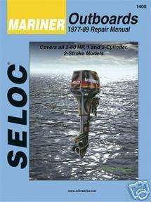 SELOC MARINER OUTBOARD MOTOR ENGINE REPAIR MANUAL 1400  