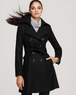 GUESS Powell Double Breasted Belted Coat   Coats & Jackets   Apparel 