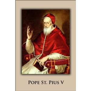  Pope St. Pius V   24x36 Poster 