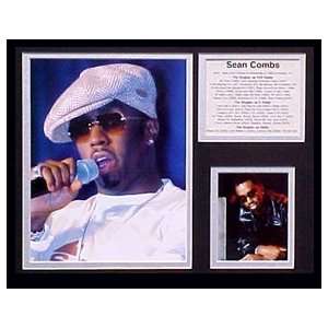  Puff Daddy/Collectors Photo Presentation Framed