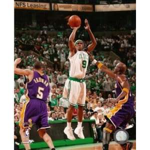 Rajon Rondo NBA Finals Jumpshot Celtics 8x10