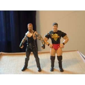  WWE Undertaker and Randy Orton Figurines 
