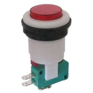  SPDT Momentary Pushbutton, Red Button 